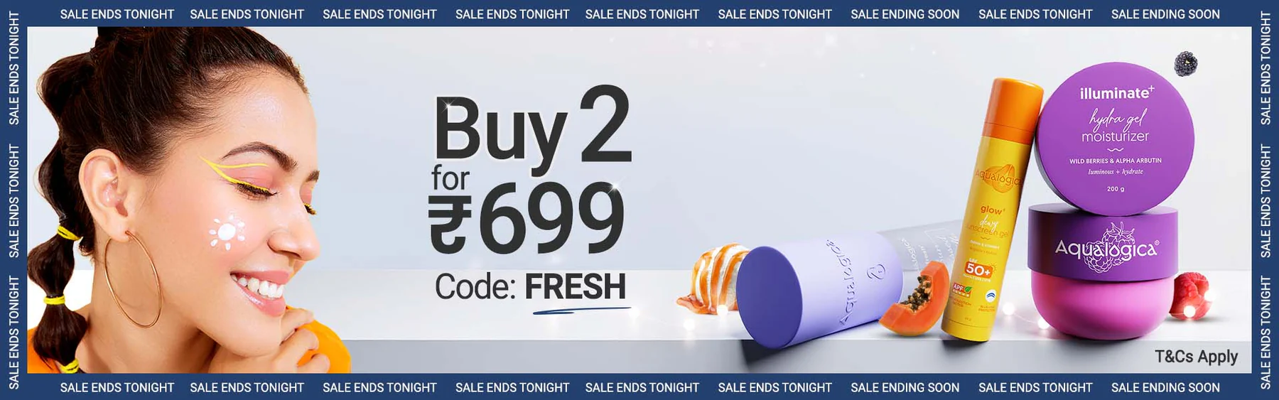 Aqualogica Collection Banner