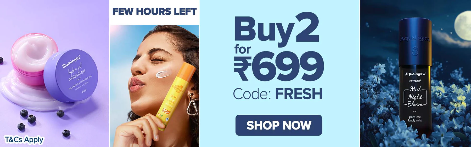 Aqualogica Collection Banner