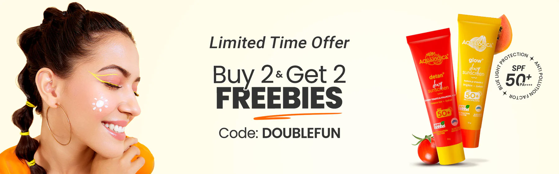 Aqualogica Collection Banner